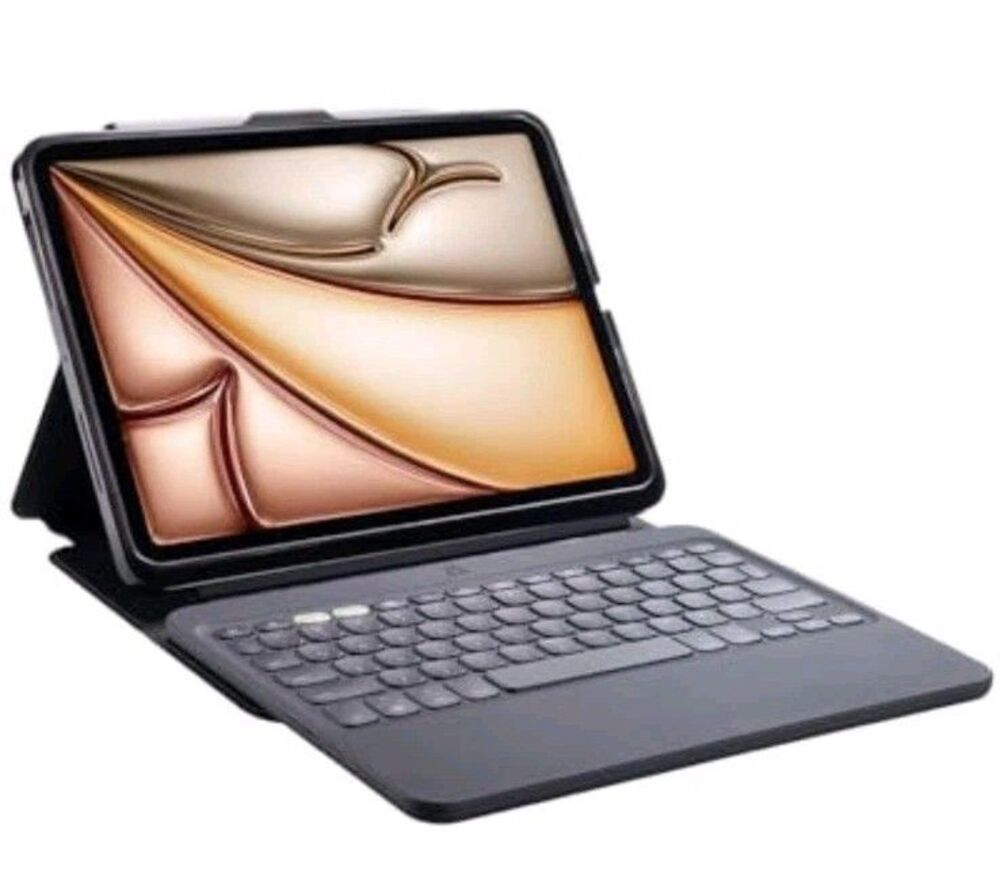 ZAGG Pro Keys 2 for iPad Air 13" (M2/M3/M4) 2024,2025,2026 Keyboard Case Black